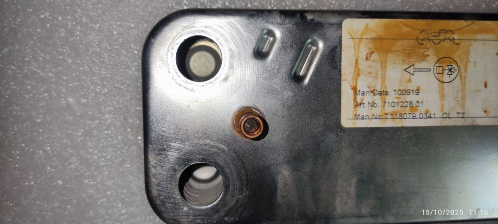 Schimbător secundar centrala Baxi eco3 280 FI