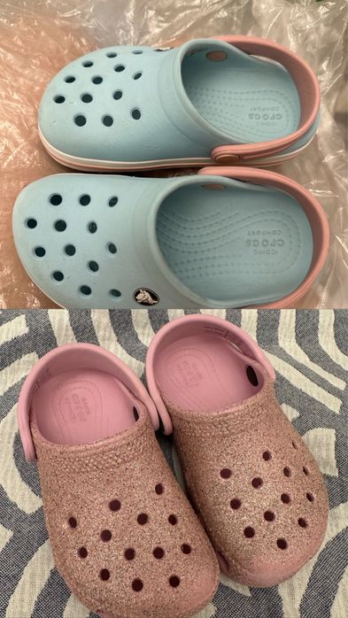Crocs C7  и C8  кроксы для девочки