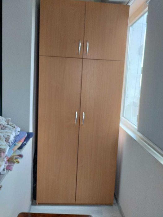 Плательный шкаф с антресолью