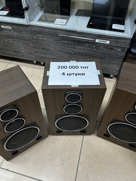 Колонки. Аккустика 4 штуки за 200к