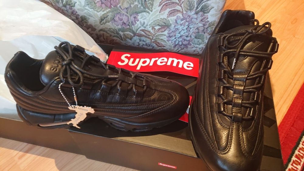 Supreme x air max clearance 95