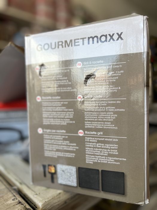 Raclette Grill GOURMETmaxx за 8 души – използван, в отлично състояние