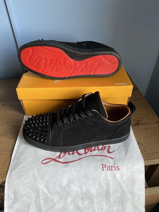 Adidaşi Louboutin Spikes Black | Cutie+Dust bag