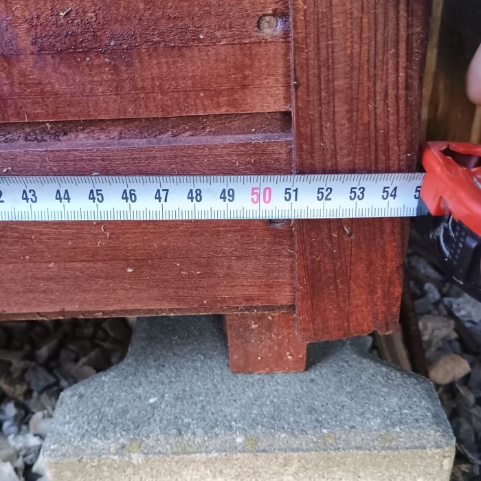 Căsuța câine din lemn