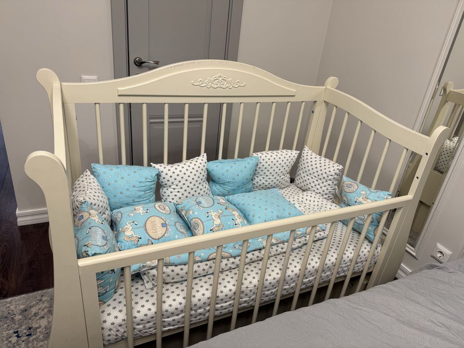 Детская кровать качалка