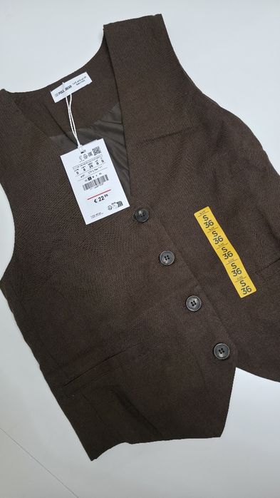 Vesta dama Pull&Bear, maro, 29% in, marimea S