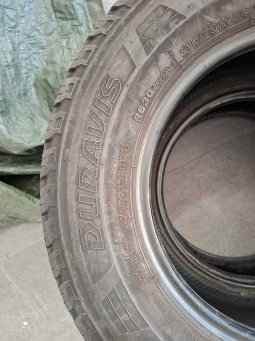 4бр.  летни гуми за бус BRIDGESTONE Duravis 215/70/15C над 7мм профил