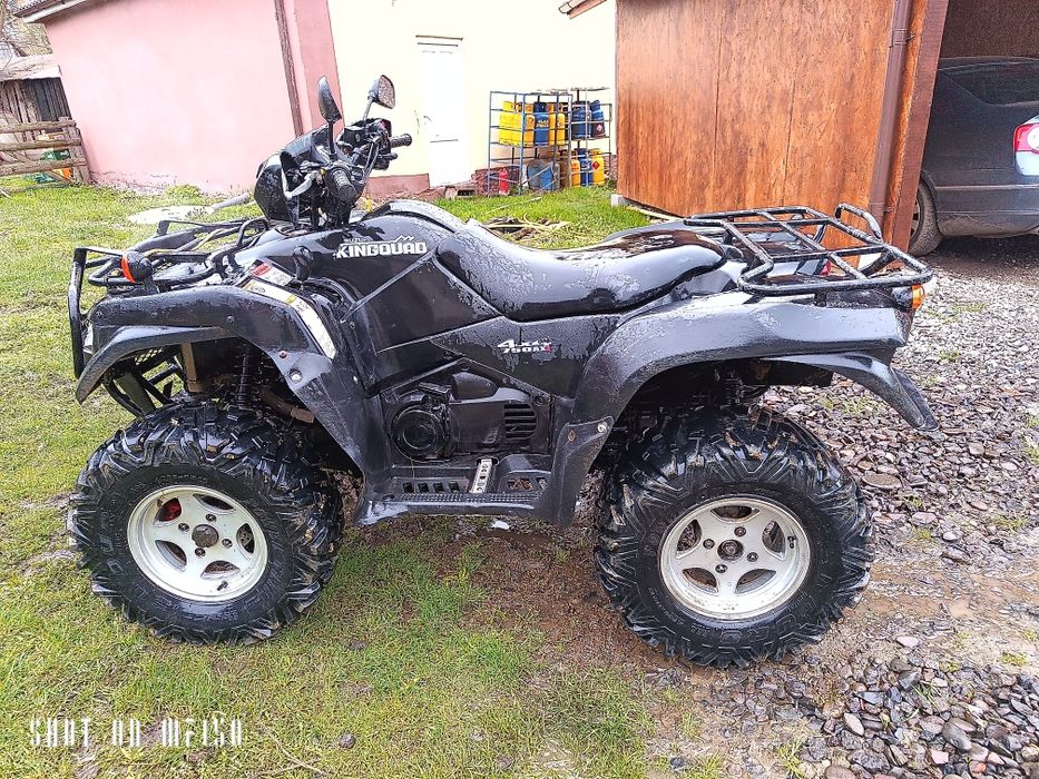 Vând Suzuki king quad 750 4x4