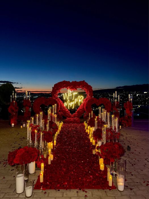 Оформления Marry me Сердце  Журек сдается в аренду