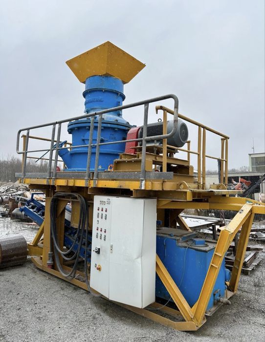 Concasor cu con Krupp