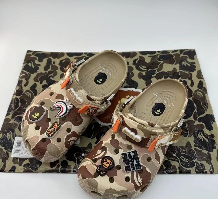 Crocs BAPE / Кроксы Бейп
