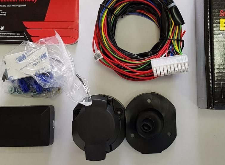 Электроразьемы  и адаптеры для прицепов