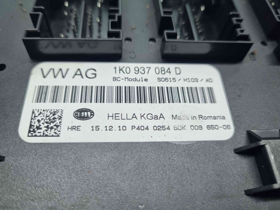 Modul confort Volkswagen Golf 6 (5K1) [Fabr 2009-2013] 1K0937084D