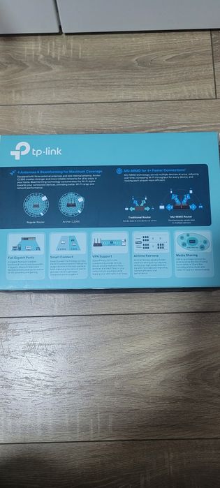 Router Wireless TP-LINK Archer C2300 Gigabit, Dual Band, 2300Mbps
