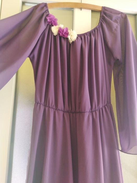 Rochie mov elegantă