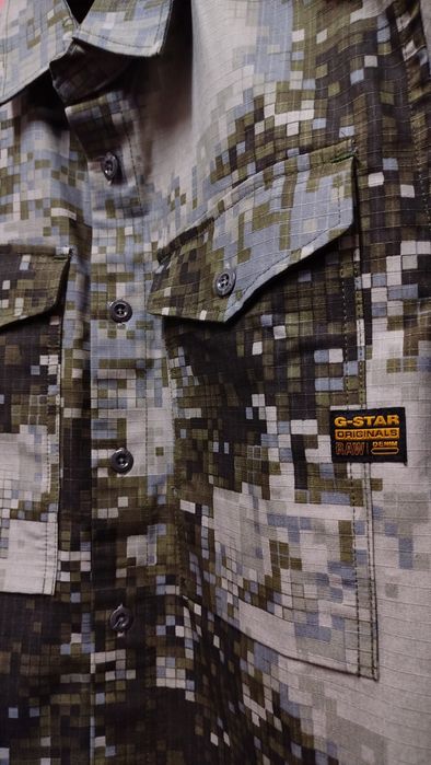 Оригинална риза G-Star Raw Cargo M , L нова мъжка камуфлажна