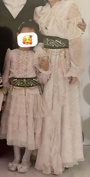 платье мама и дочка