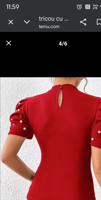 Bluza dama cu perle