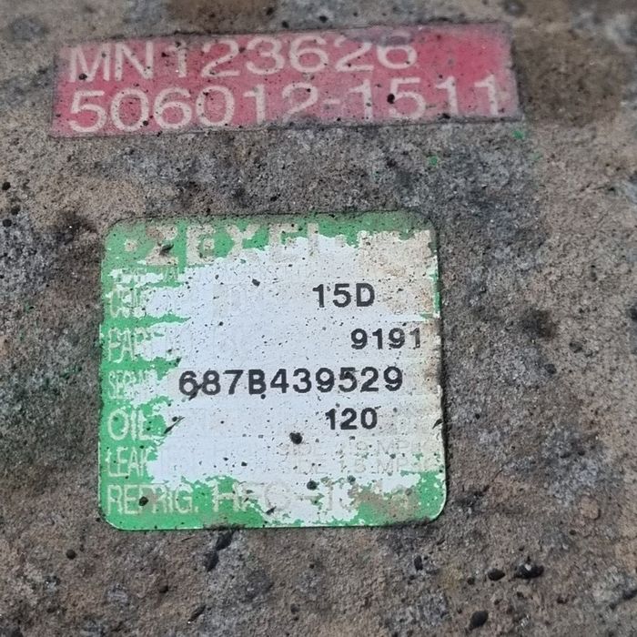 Compresor clima Mitsubishi L200 2.5 Diesel 2006 - 2010 136CP 4D56 (1419) Diesel 687B439529