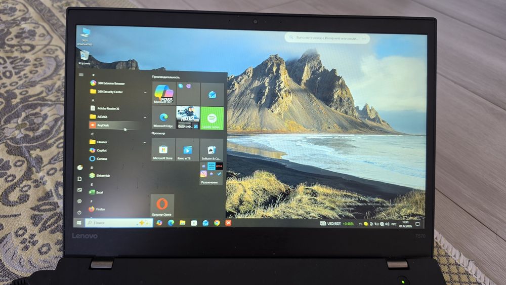 Продам ноутбук DELL T570