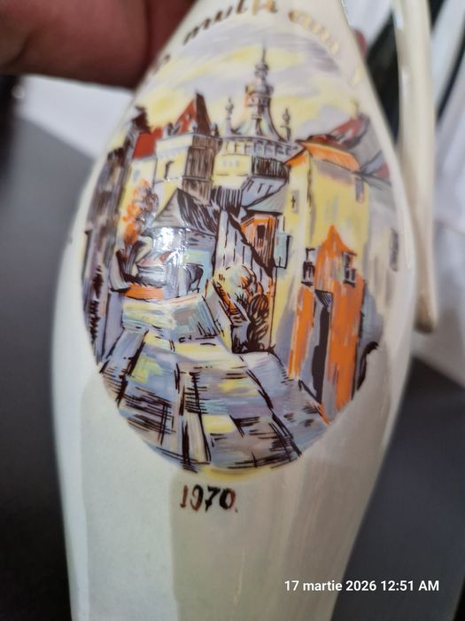 Carafe/sticle ceramică pentru țuică