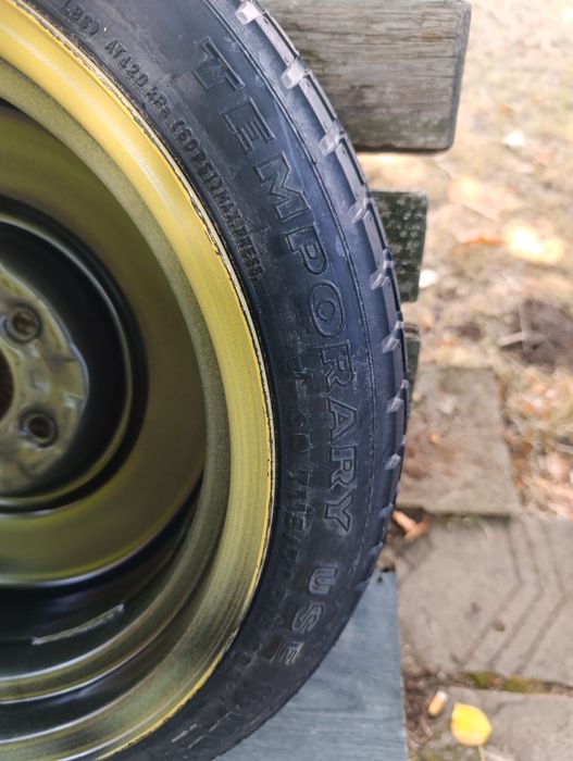 Резервна гума тип патерица 5/114.3/67.1-15 цола