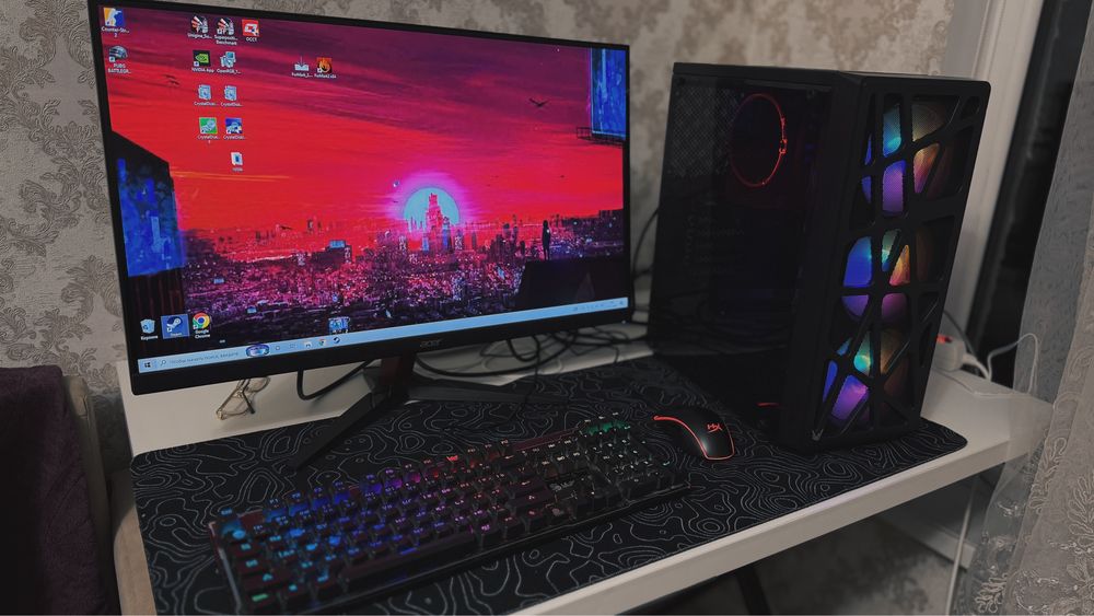 Игровой компьютер полный комплект