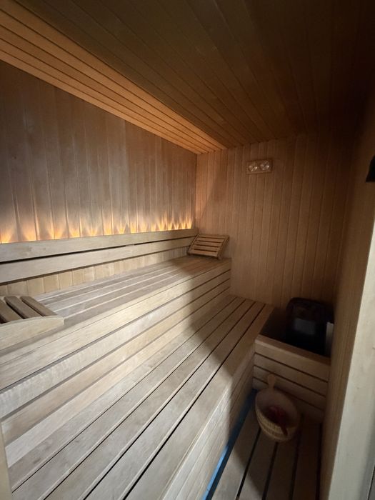 Sauna finlandeza din lemn