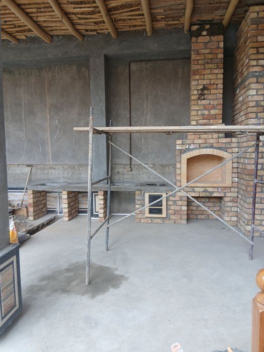 Летний кухня курамиз урок козон барбекю тандир иш стол