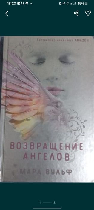 Книга"Возвращение ангелов"