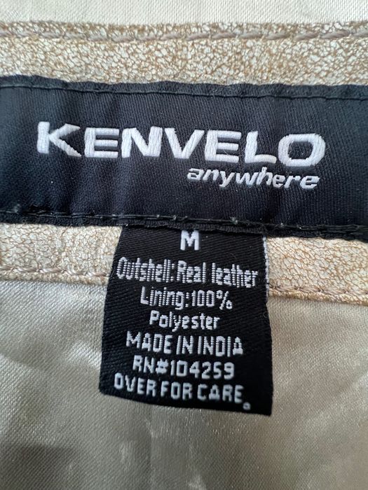 Geaca Kenvelo din piele, mărimea M