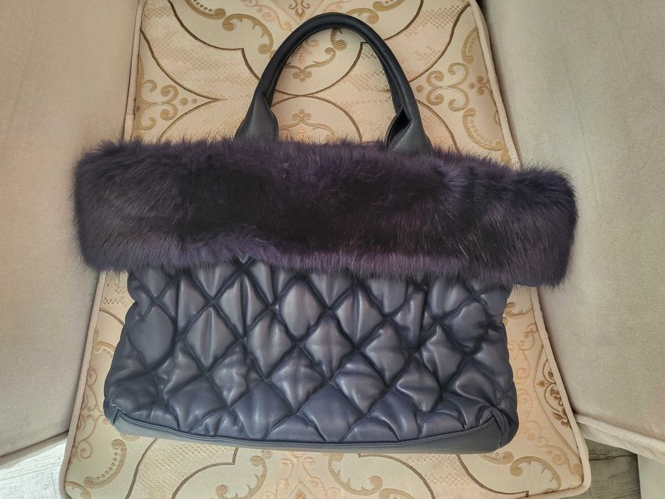 Синя чанта Tendenz