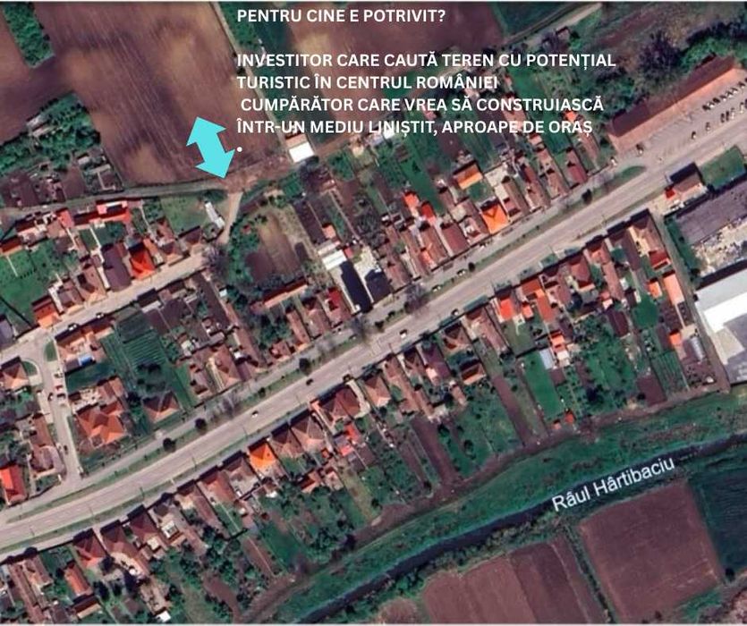 TEREN ÎN CENTRUL ROMÂNIEI | 5.600 mp | 20 €/mp