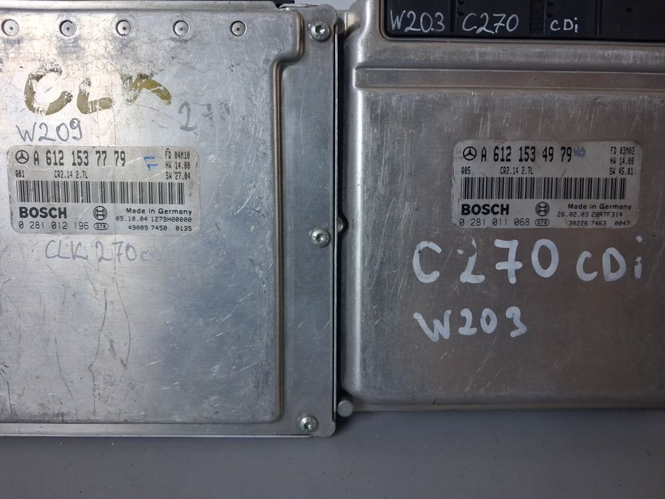 Компютър двигател Mercedes W209  270cdi