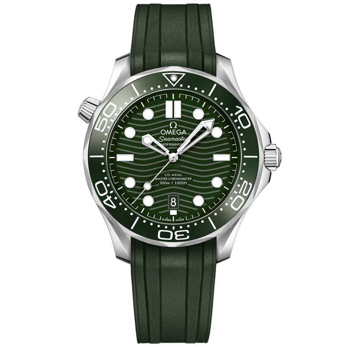 Omega Seamaster Diver 300M Green - чисто нов мъжки часовник
