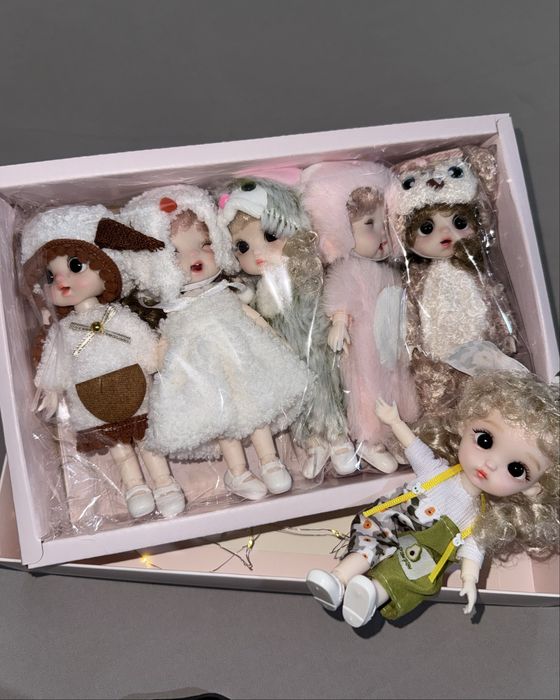 Кукла НАБОР из 5 милых куколок