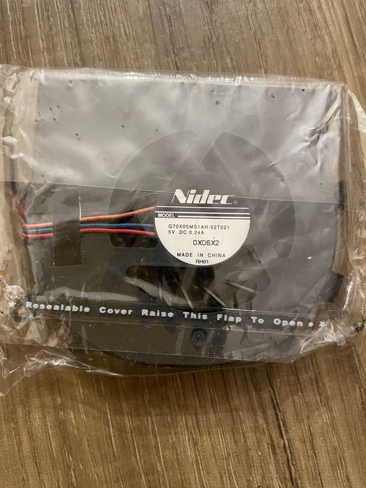 Ventilator Nidec și Sunon