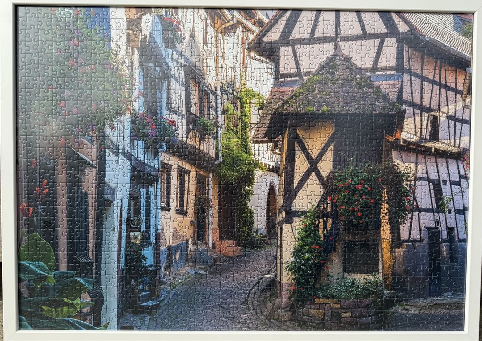 Puzzle-uri Ravensburger asamblate - 500 si 1000 piese