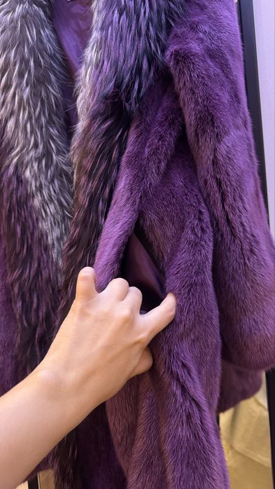 Шуба песец натуралка