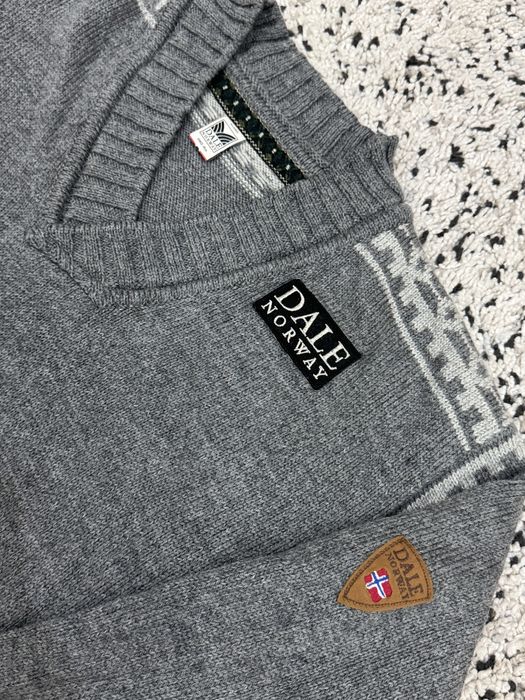 Мъжки пуловер DALE OF NORWAY 100% вълна. Размер XL
