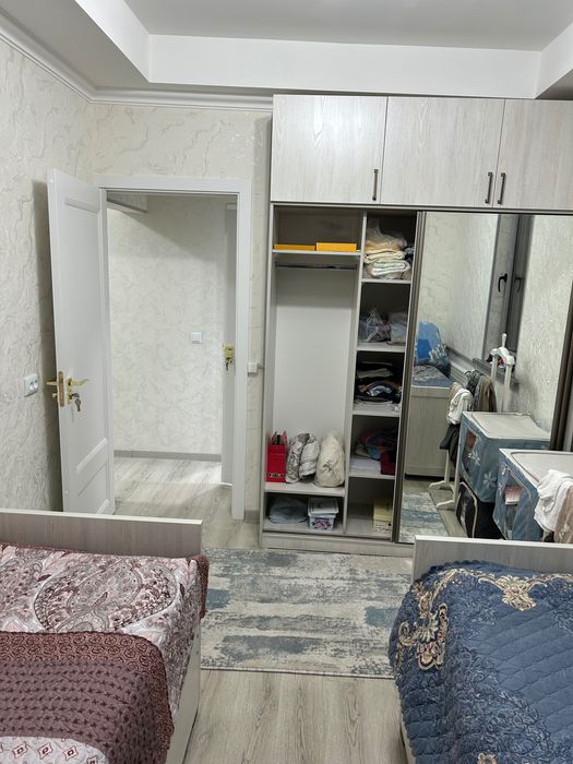 Остановка Ярмарка Корзинка С Ремонтом 2х комн Сергели-2 рядом метро