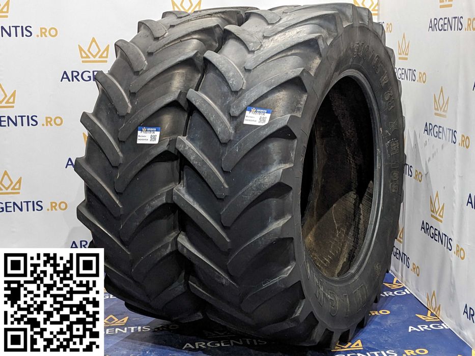 Pereche 2 anvelope 540/65/R38 Michelin (cod P100181A)
