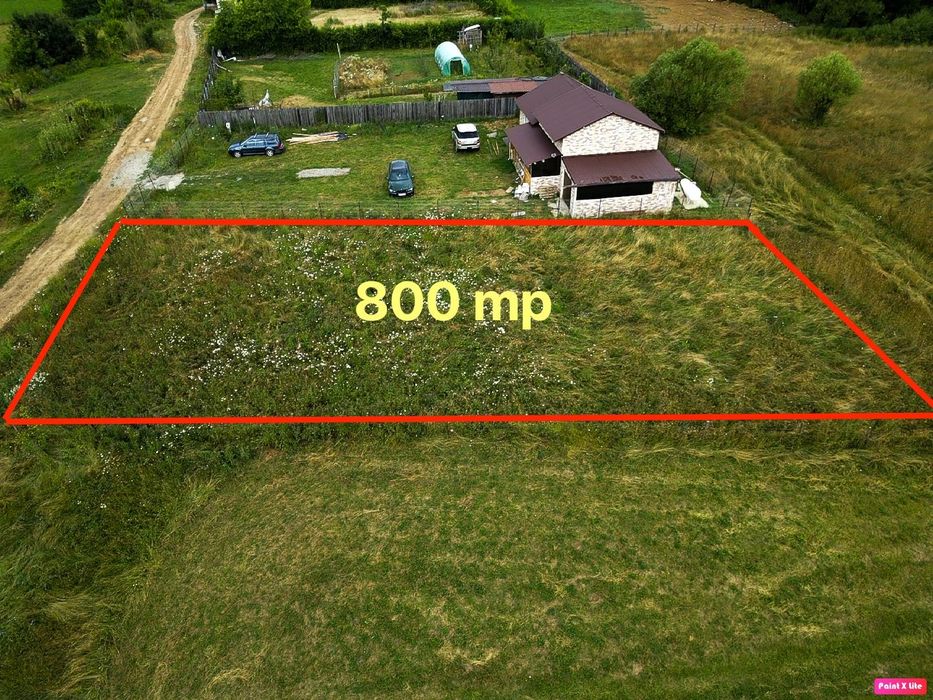 800 mp intravilan sat Purcareni Com Tarlungeni