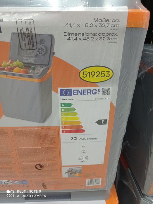 Oferta lada frigorifica mobila auto camping 29 litri 12/220V  la 250 lei