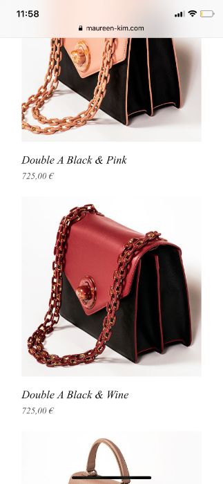 Geanta Maureen Kim autentica piele