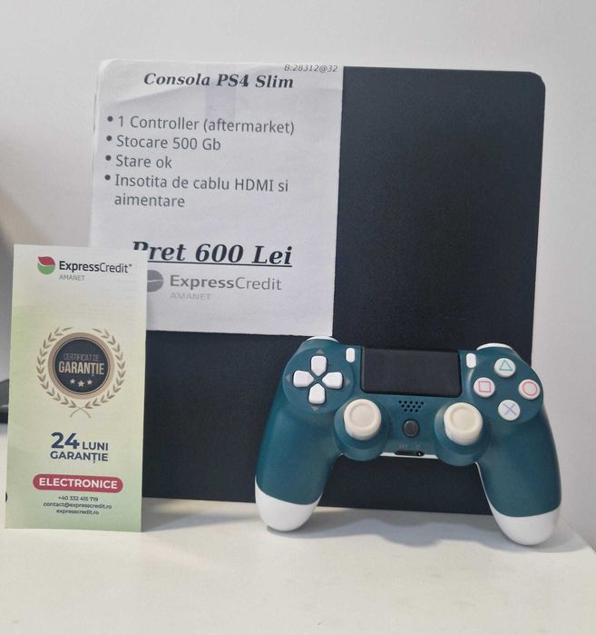 Consola Sony Playstation 4 Slim (AG32 B28312.1) 2 ANI GARANTIE!