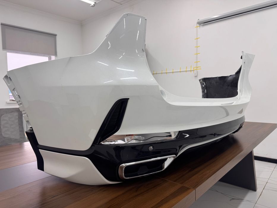 CS75 plus Задний бампер белый