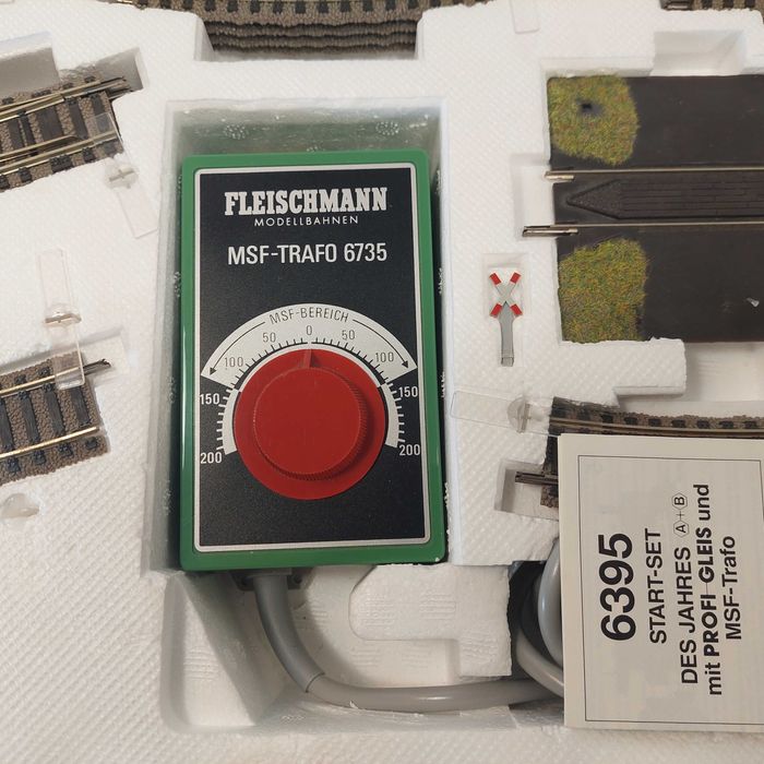 HO - Fleischmann 6395 - Startset BR 53 + 4 vagoane + sine / macaze