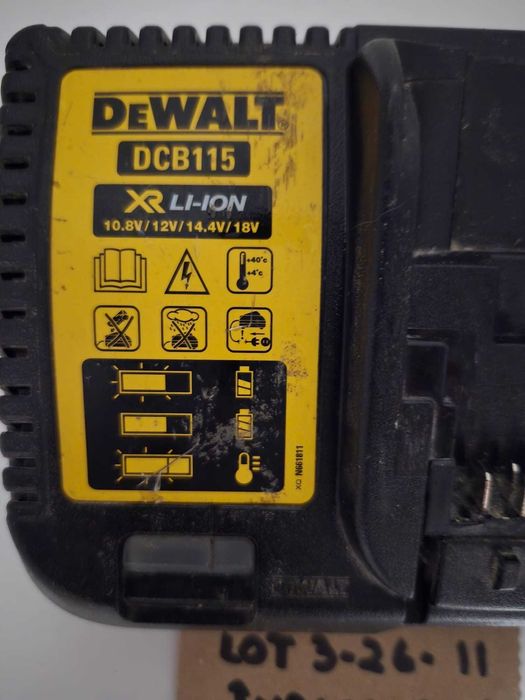 incarcator dewalt dcb115 - lot 3-26-11