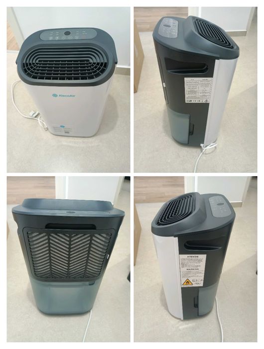 Dezumidificator si purificator AlecoAir D14 PURIFY, WiFi, Ionizare, 12 l /24h, HEPA, Uscare Rufe, Display digital